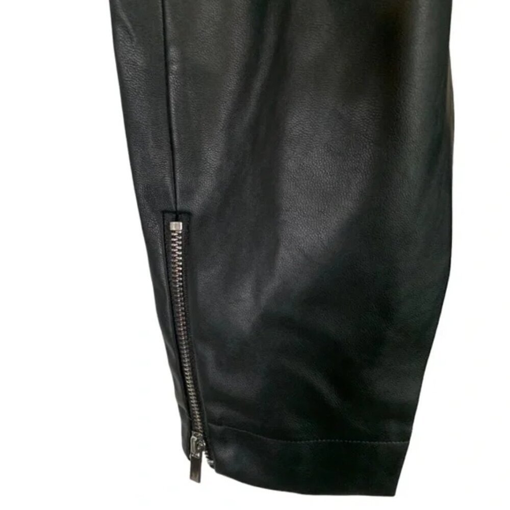 NEW WeWoreWhat Faux Leather Catsuit Jumpsuit Overalls Size XS - Picture 10 of 13